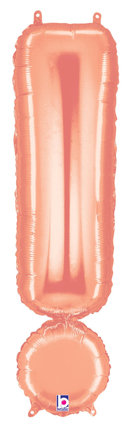 Exclamation Point ( ! ) Rose Gold