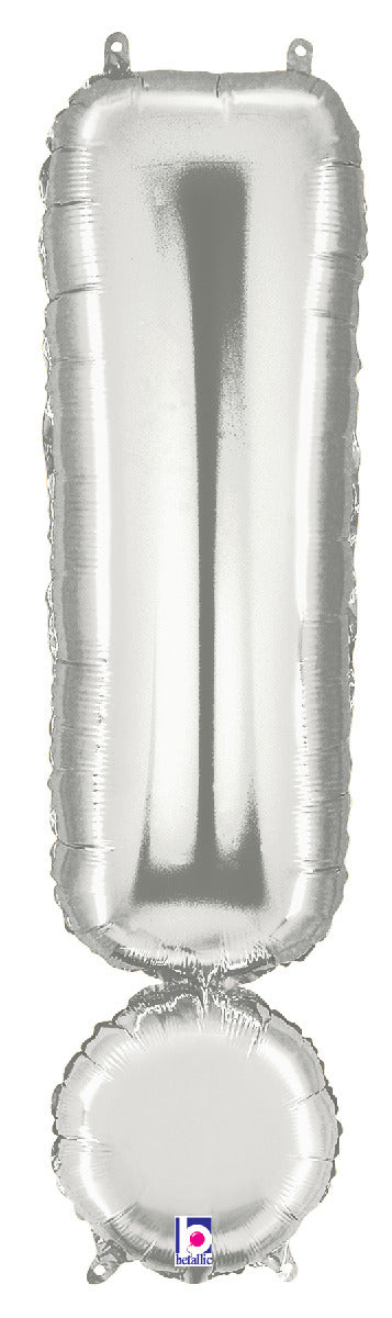 Exclamation Point ( ! ) Silver