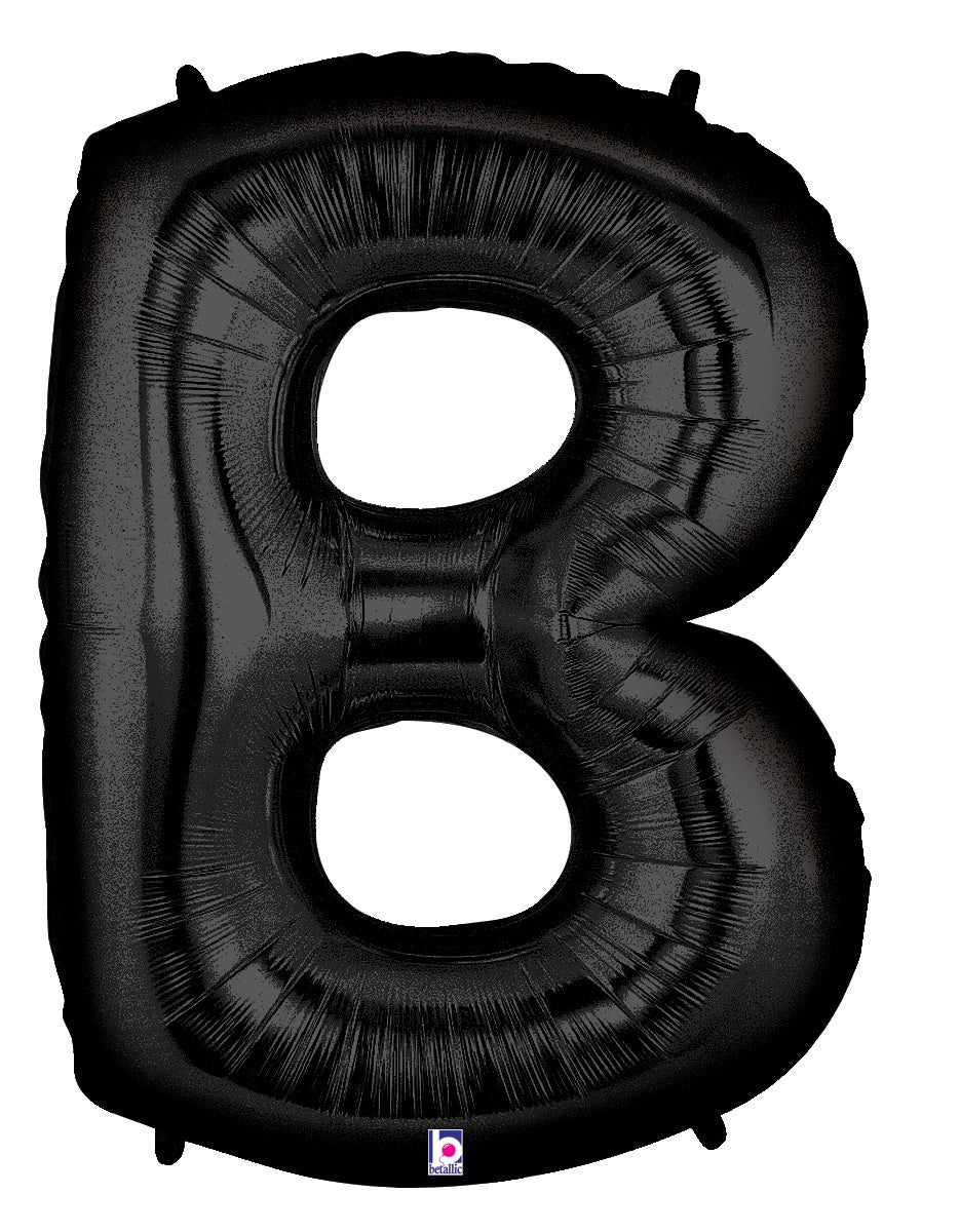 Letter B Black
