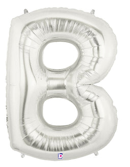 Letter B Silver