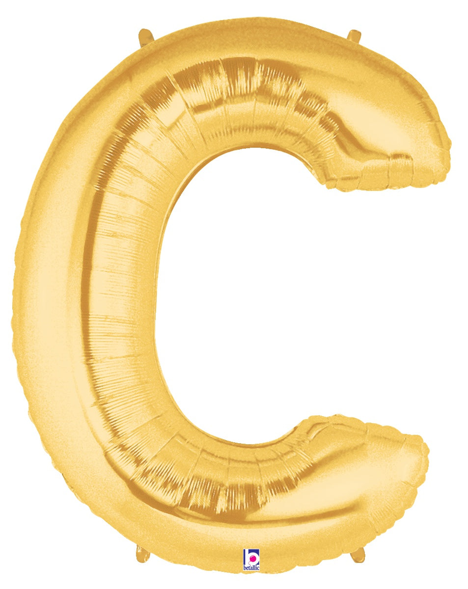 Letter C Gold