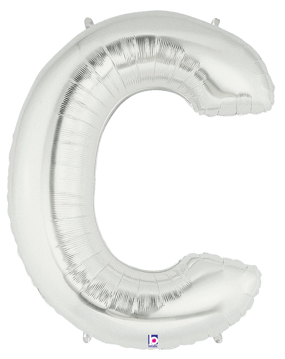 Letter C Silver