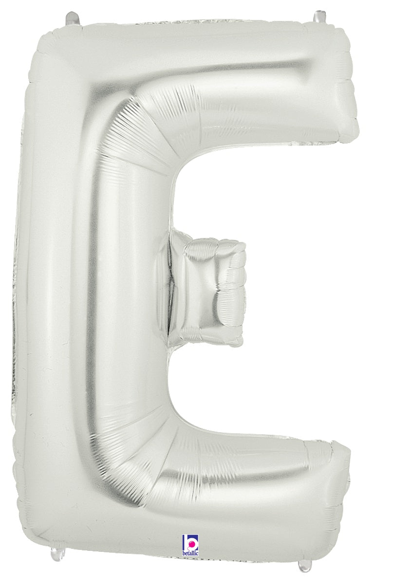 Letter E Silver