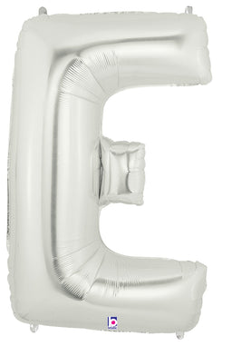 Letter E Silver