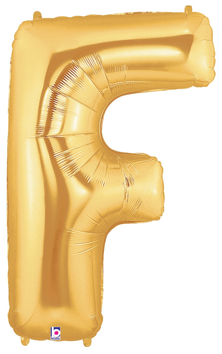 Letter F Gold