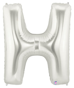 Letter H Silver