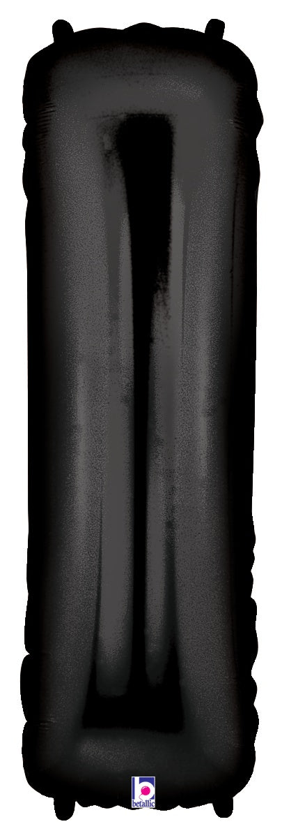 Letter I Black