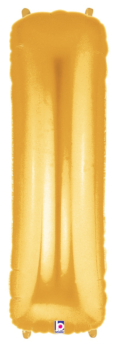 Letter I Gold