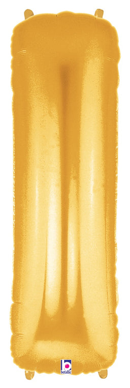 Letter I Gold