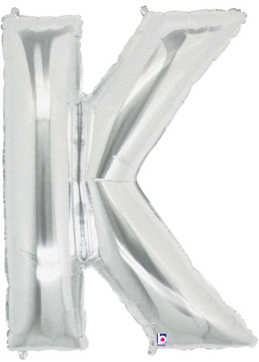 Letter K Silver