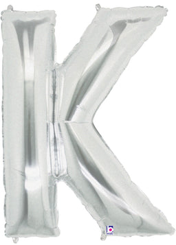 Letter K Silver