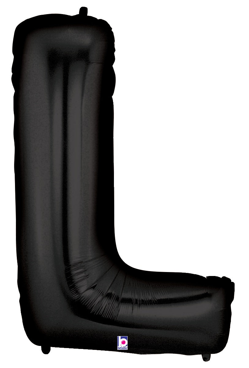 Letter L Black