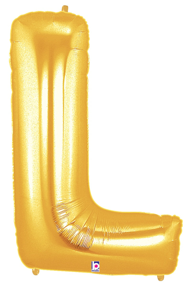Letter L Gold