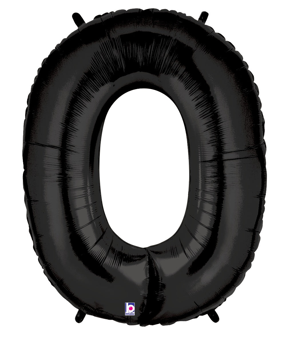 Letter O Black