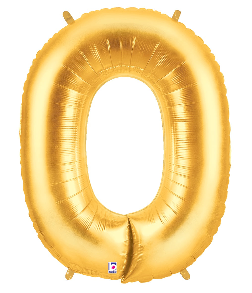 Letter O Gold