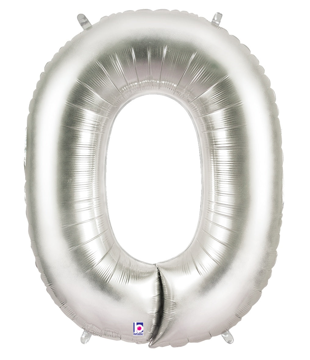 Letter O Silver