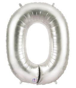 Letter O Silver
