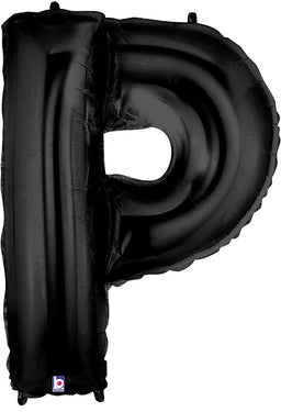 Letter P Black