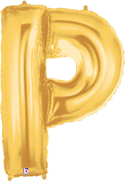 Letter P Gold