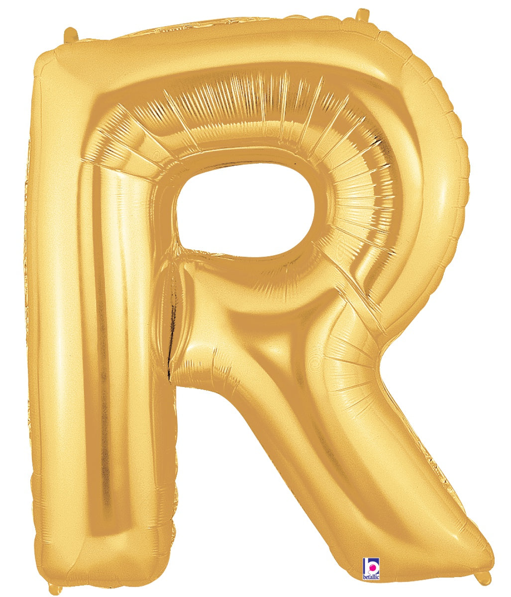 Letter R Gold