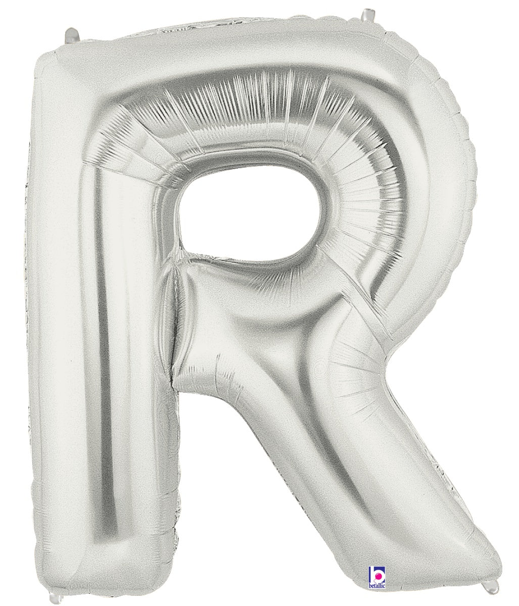 Letter R Silver