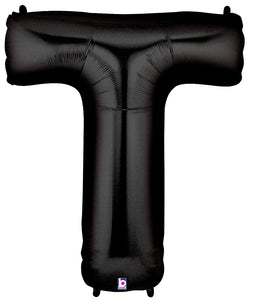 Letter T Black