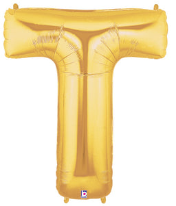Letter T Gold