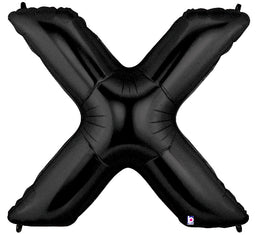 Letter X Black