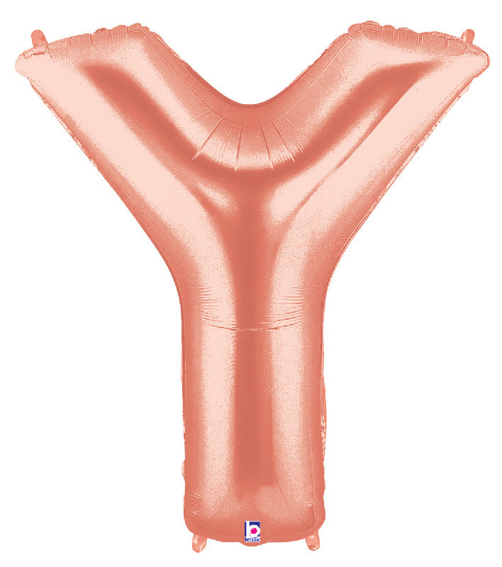 Letter Y Rose Gold