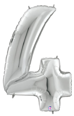 Number 4 Silver Gigaloon