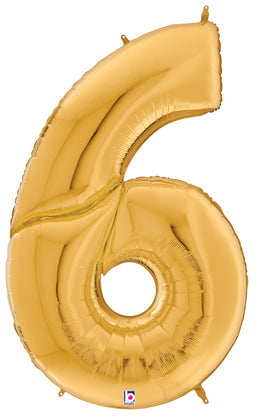 Number 6 Gold Gigaloon