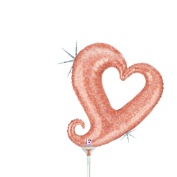 Chain of Hearts - Rose Gold