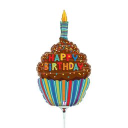 Birthday Chocolate Cupcake