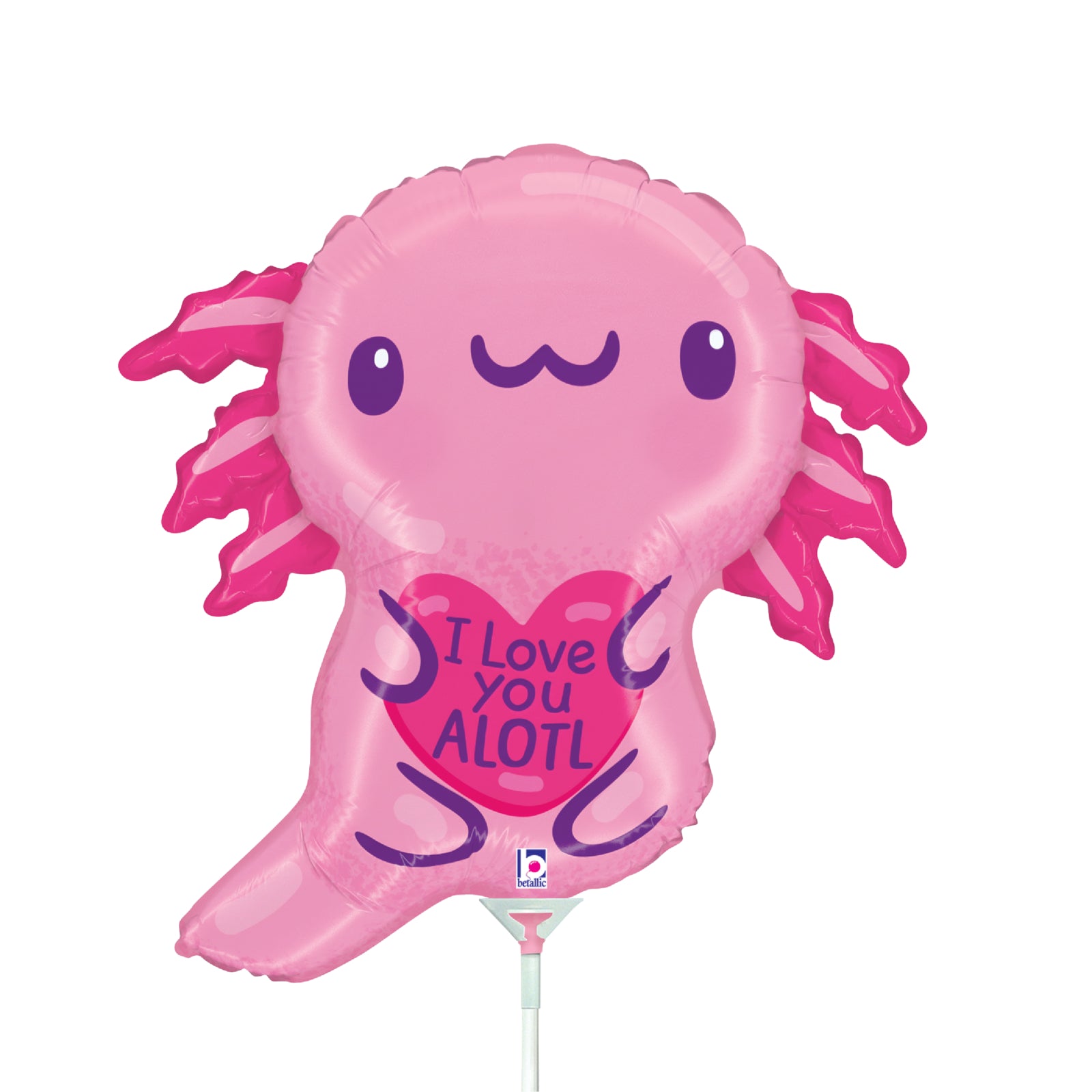 Mini I Love You Axolotl