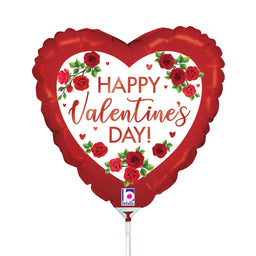 Satin Red Roses Valentine
