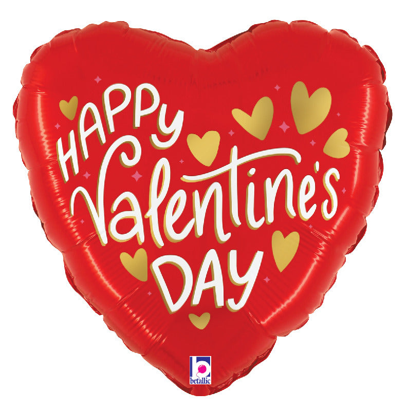 Valentine Gold Hearts
