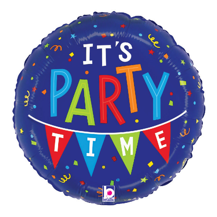 Party Time Confetti Banner