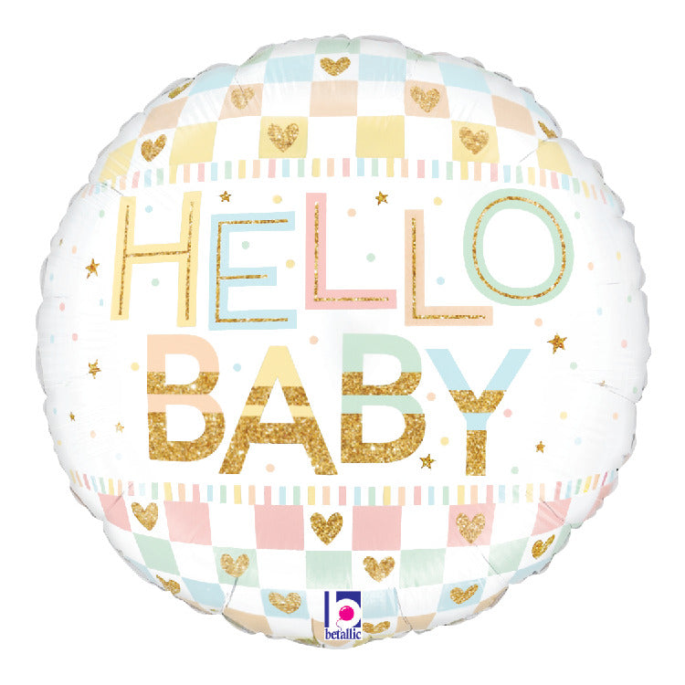 Pastel Hello Baby