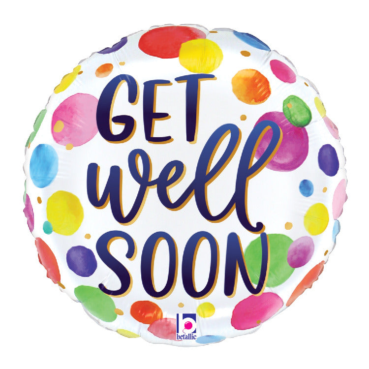 Get Well Watercolor Dots