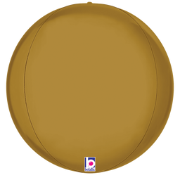 Dimensionals™ Satin Gold Globe
