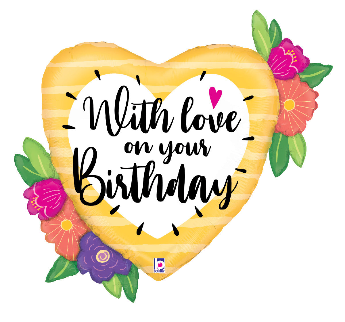 With Love Birthday Flowers