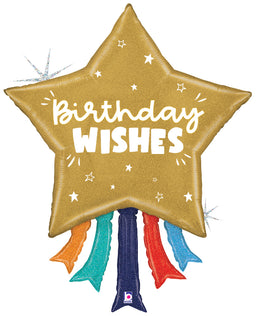 Birthday Wishes Star