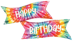Tie-Dye Banner Birthday