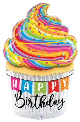 Special Delivery Birthday Cupcake