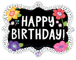 Flower Birthday Dots