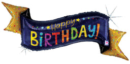 Navy Birthday Banner