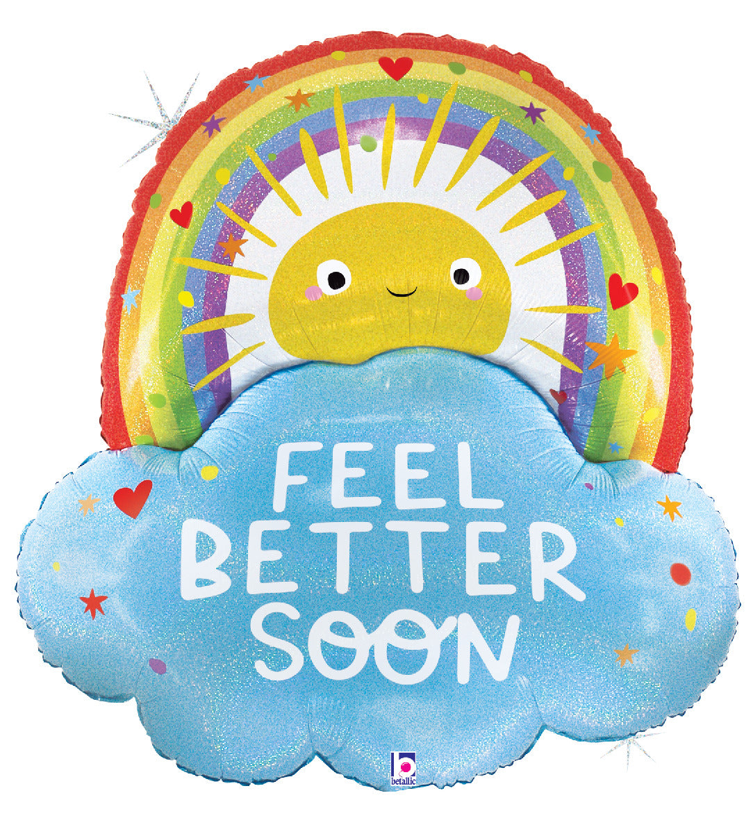 Feel Better Rainbow Sun