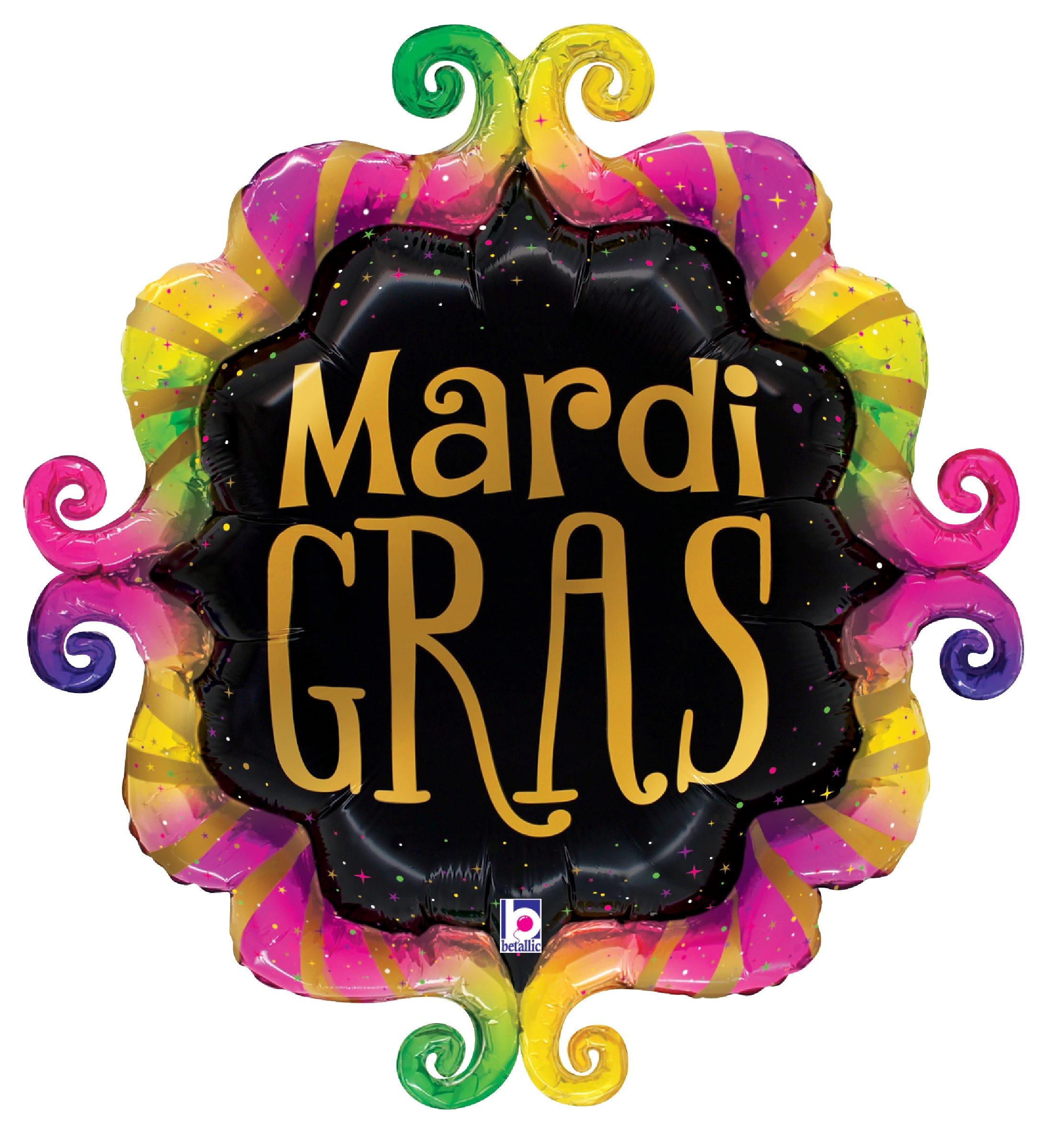 Mardi Gras Fancy Frame