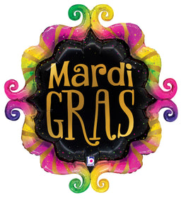 Mardi Gras Fancy Frame