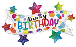 Birthday Banner Stars